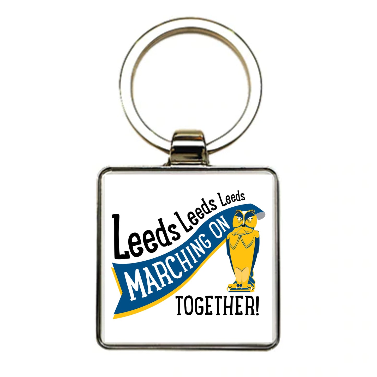 Marching on Together Keyring - The Great Yorkshire Shop