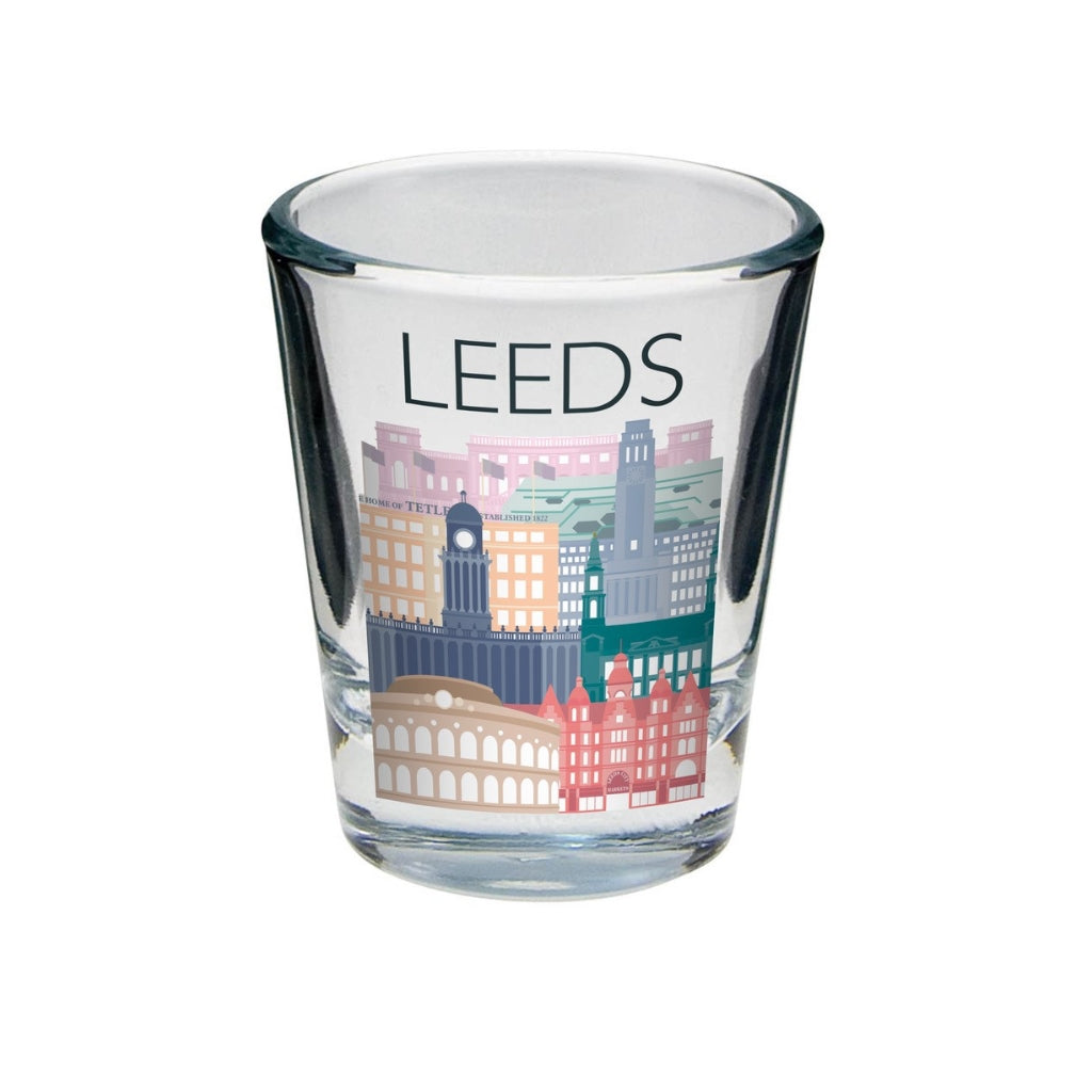 Leeds City Shot Glass - The Great Yorkshire Shop