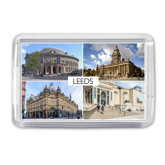 Leeds Collage Magnet - The Great Yorkshire Shop