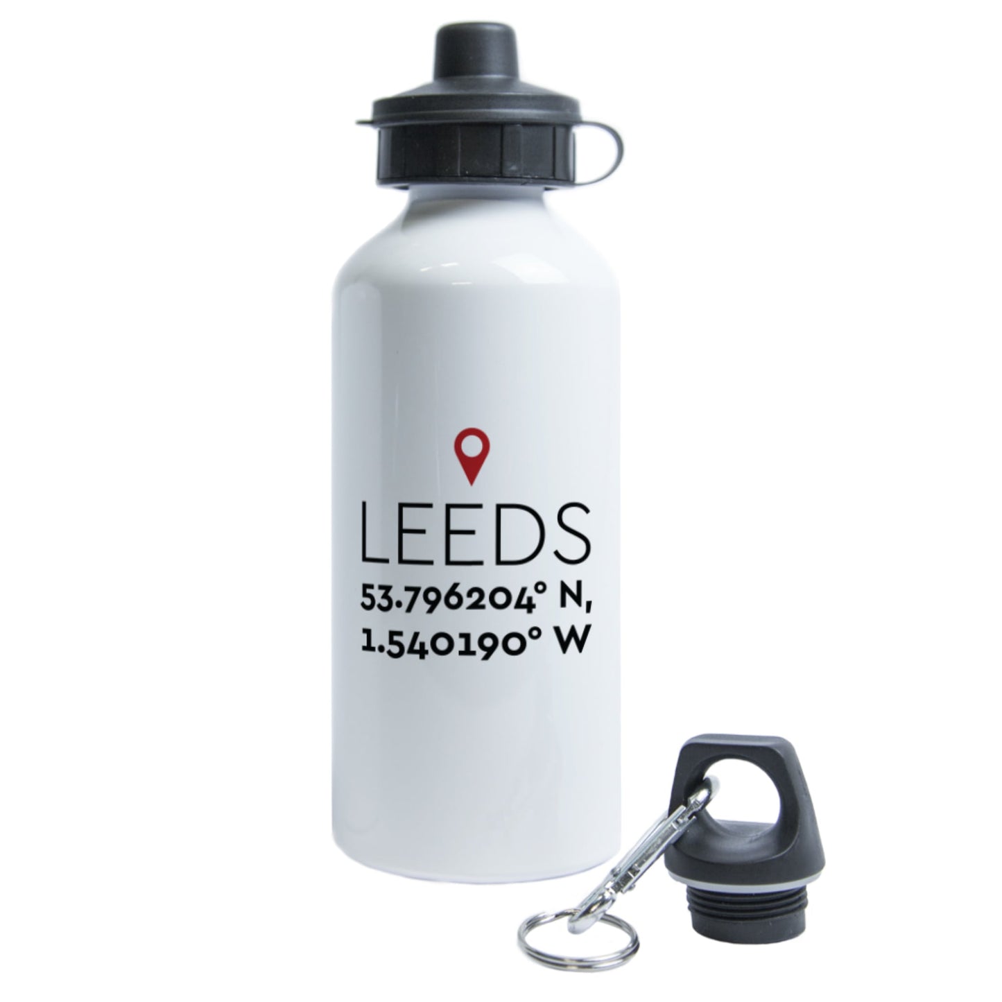You Are Here Leeds Metal Water Bottle - The Great Yorkshire Shop