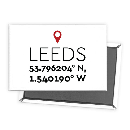 You Are Here Leeds Magnet - The Great Yorkshire Shop