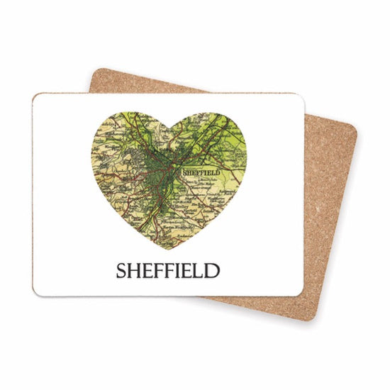 Love Sheffield Map Placemat - The Great Yorkshire Shop