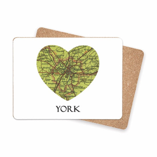 Love York Map Placemat - The Great Yorkshire Shop