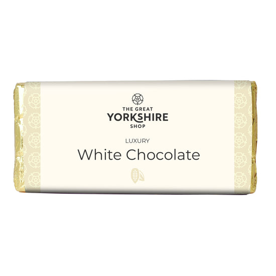 Luxury White Chocolate Bar - The Great Yorkshire Shop