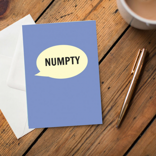 Numpty Card - The Great Yorkshire Shop