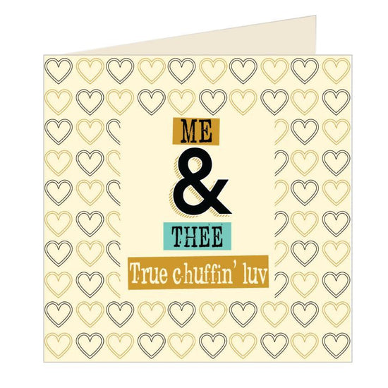 Me & Thee Card - The Great Yorkshire Shop