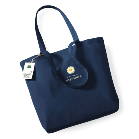 Yorkshire Rose Organic Cotton Tote Bag - The Great Yorkshire Shop