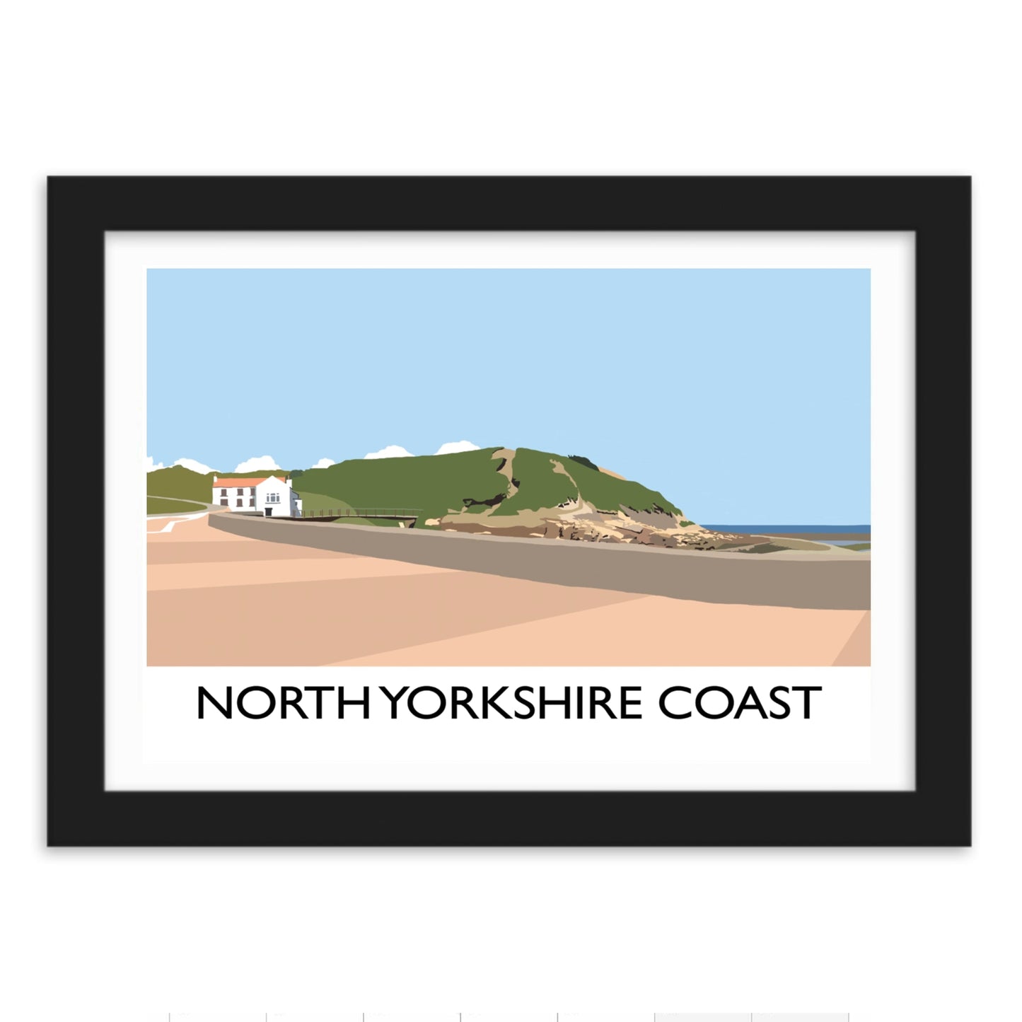 North Yorkshire Coast Print - The Great Yorkshire Shop