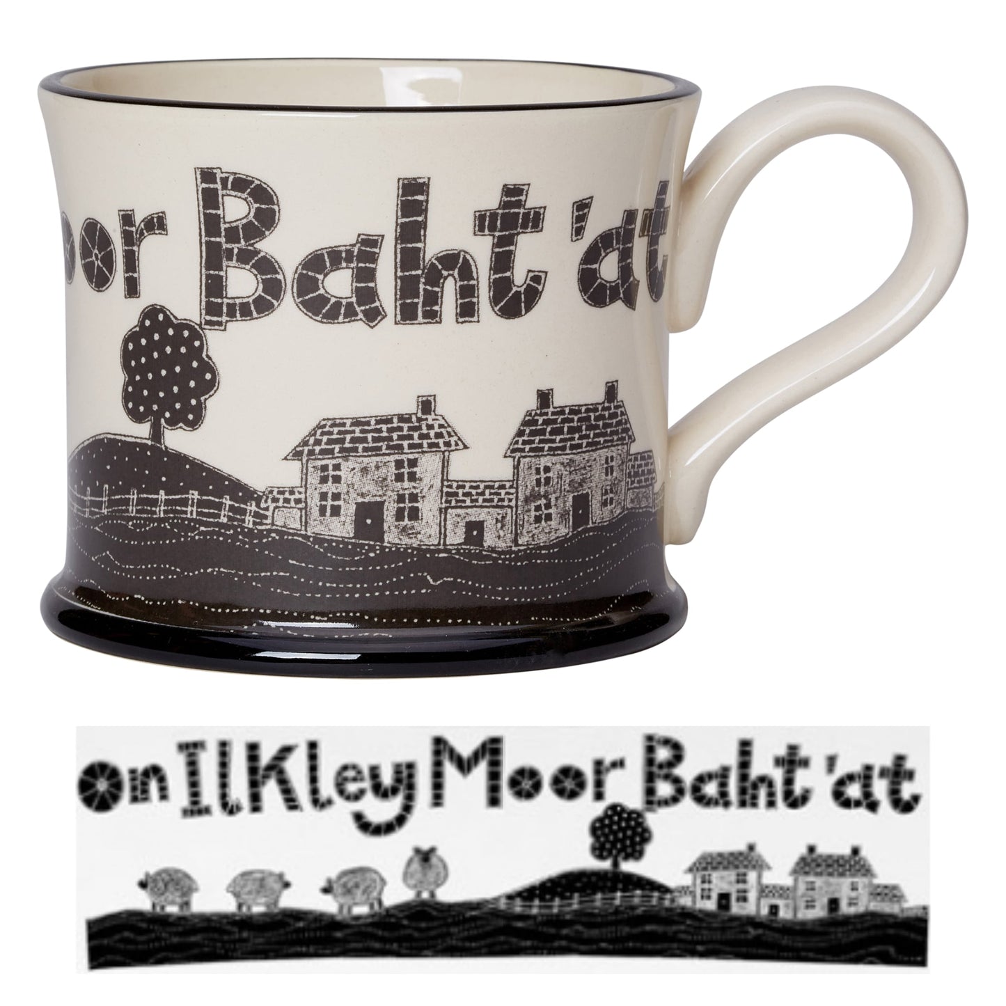 On Ilkley Moor Baht'at Mug - The Great Yorkshire Shop