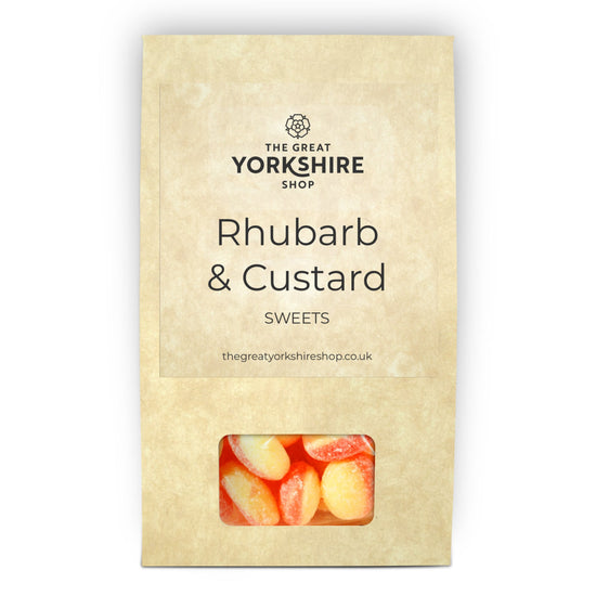 Rhubarb & Custard Sweets - The Great Yorkshire Shop