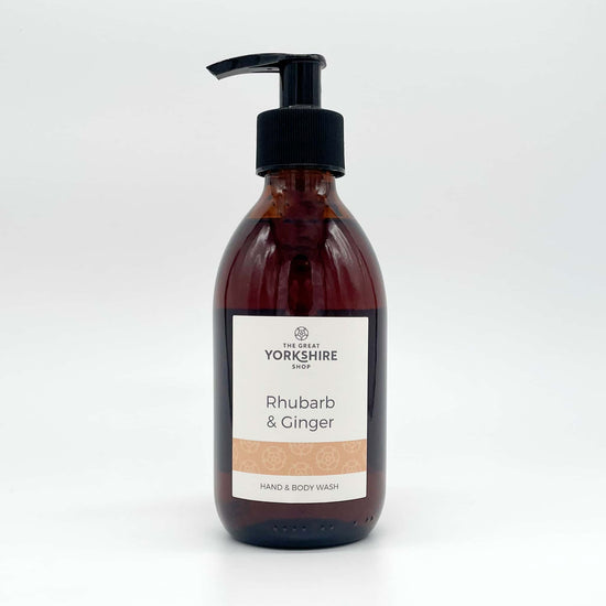 Rhubarb & Ginger Hand & Body Wash - The Great Yorkshire Shop