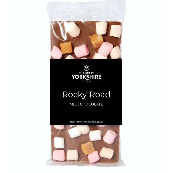 Rocky Road Milk Chocolate Bar - The Great Yorkshire Shop