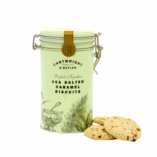 Salted Caramel Biscuits in Gift Tin - The Great Yorkshire Shop
