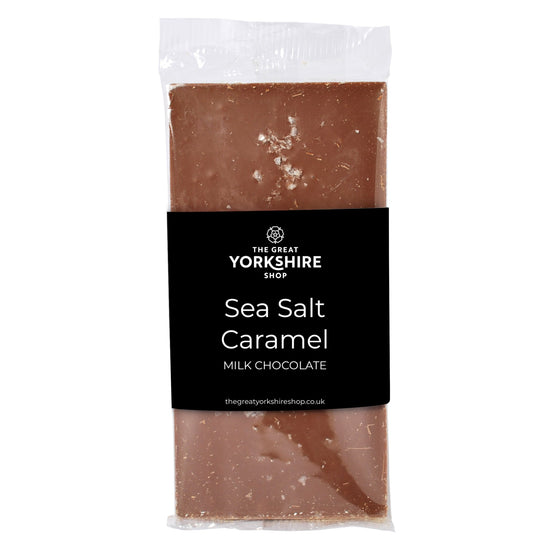 Sea Salt Caramel Milk Chocolate Bar - The Great Yorkshire Shop