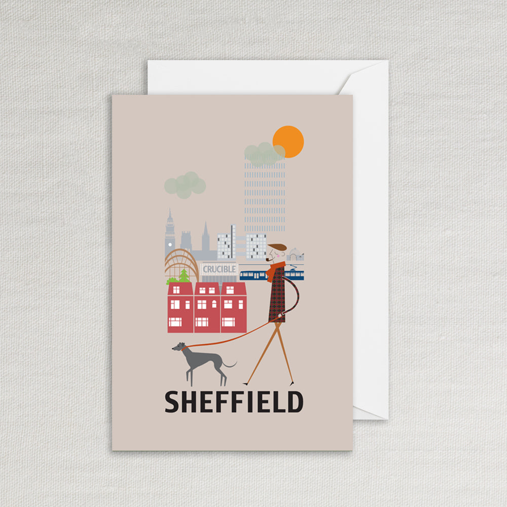 Sheffield Greeting Card - The Great Yorkshire Shop