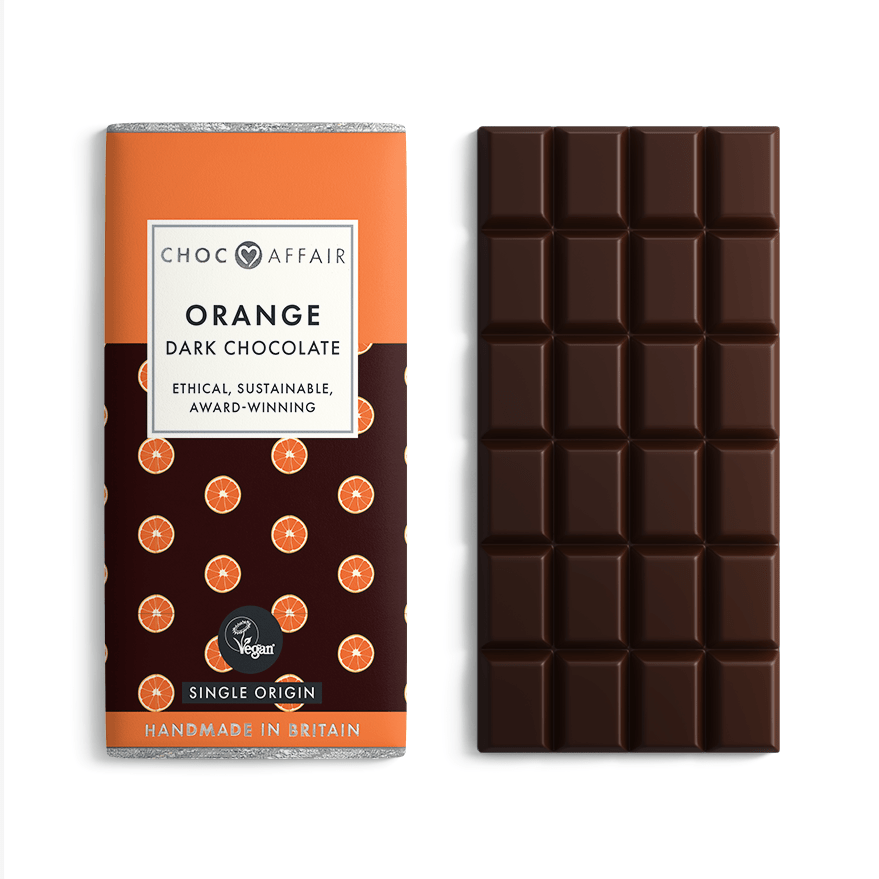 Orange Dark Chocolate Bar - The Great Yorkshire Shop