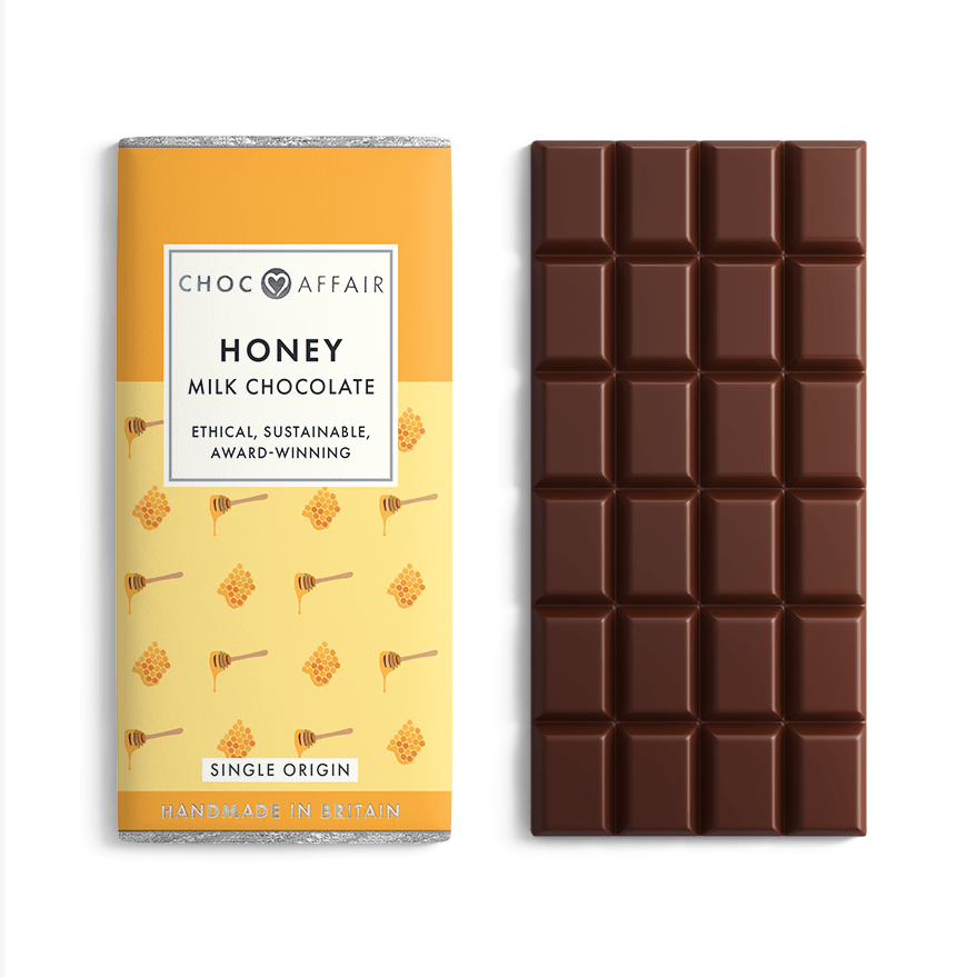 Honey Milk Chocolate Bar - The Great Yorkshire Shop