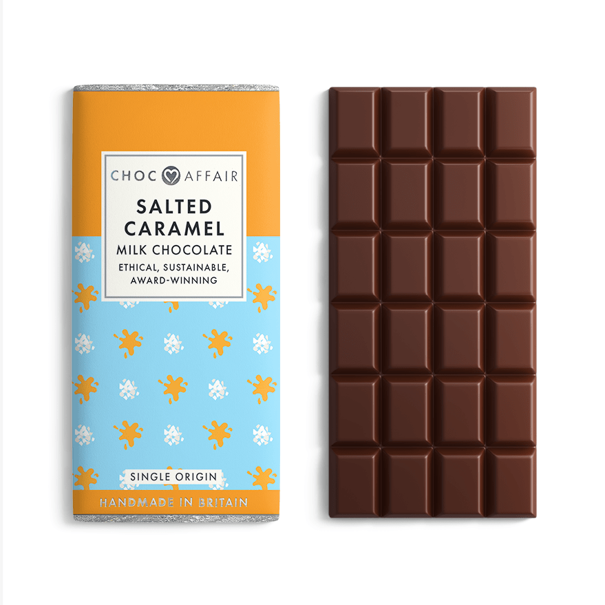 Salted Caramel Milk Chocolate Bar - The Great Yorkshire Shop