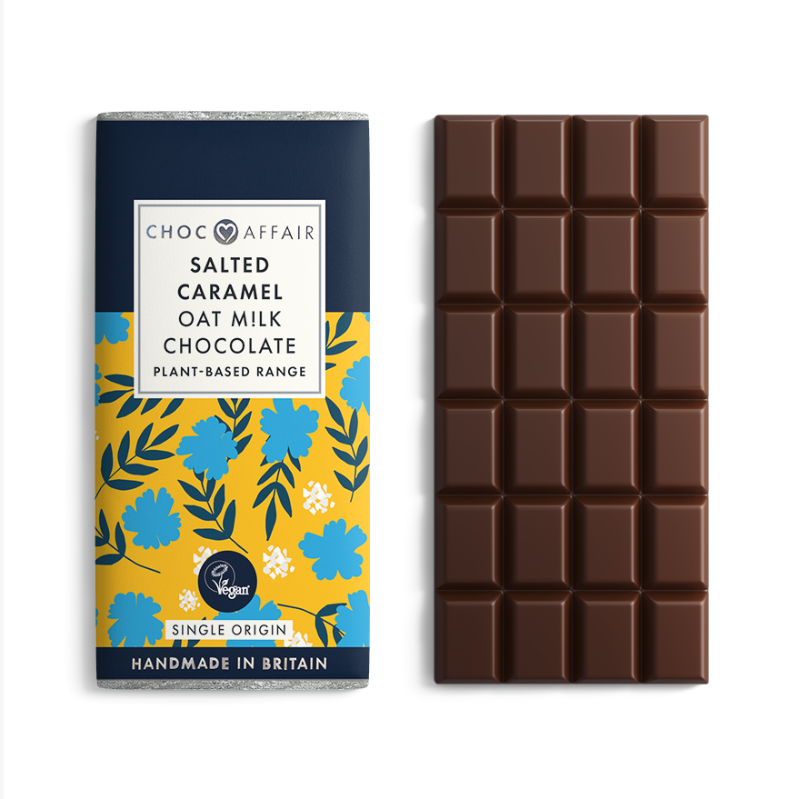 Oat M!lk Salted Caramel Chocolate Bar - The Great Yorkshire Shop