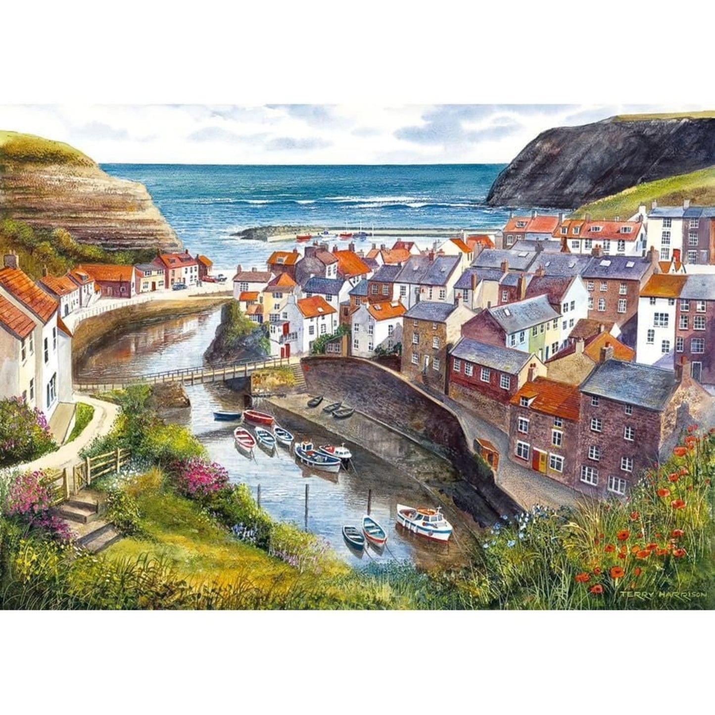 Staithes 1000 Piece Jigsaw Puzzle - The Great Yorkshire Shop