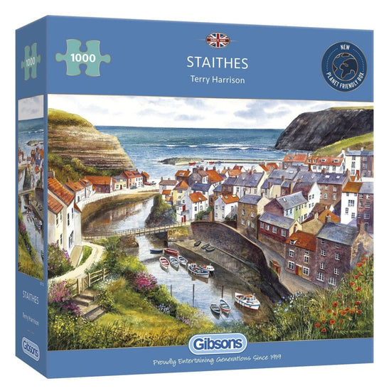 Staithes 1000 Piece Jigsaw Puzzle - The Great Yorkshire Shop