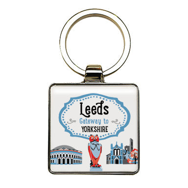 Leeds Talk of the Town Keyring - The Great Yorkshire Shop
