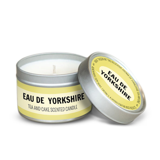 Tea & Cake Eau De Yorkshire Scented Candle - The Great Yorkshire Shop