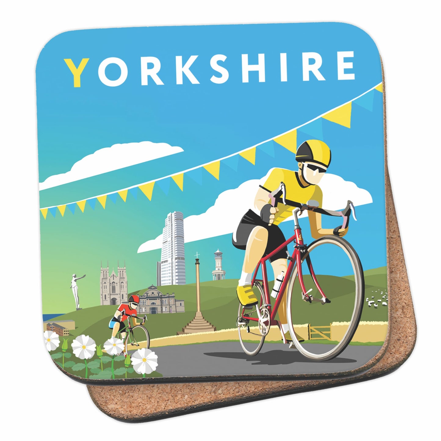 Tour de Yorkshire Coaster - The Great Yorkshire Shop