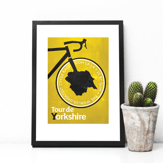 Load image into Gallery viewer, Tour De Yorkshire Print - The Great Yorkshire Shop
