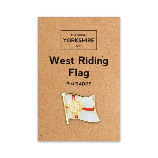 Load image into Gallery viewer, West Riding of Yorkshire Flag Pin Badge - The Great Yorkshire Shop
