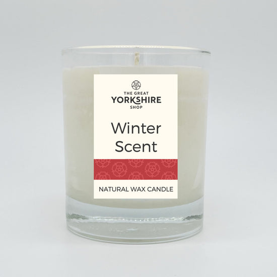 Winter Scent Natural Wax Candle - The Great Yorkshire Shop