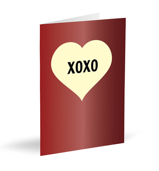 XOXO Card - The Great Yorkshire Shop