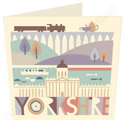 Yorkshire Scape Card - The Great Yorkshire Shop