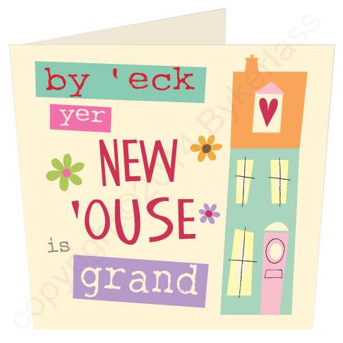 By 'eck Yer New 'Ouse is Grand Card - The Great Yorkshire Shop