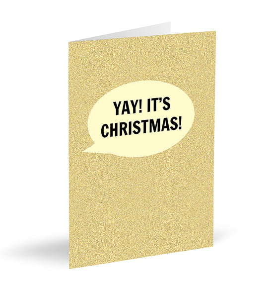 Yay! It's Christmas! Card - The Great Yorkshire Shop