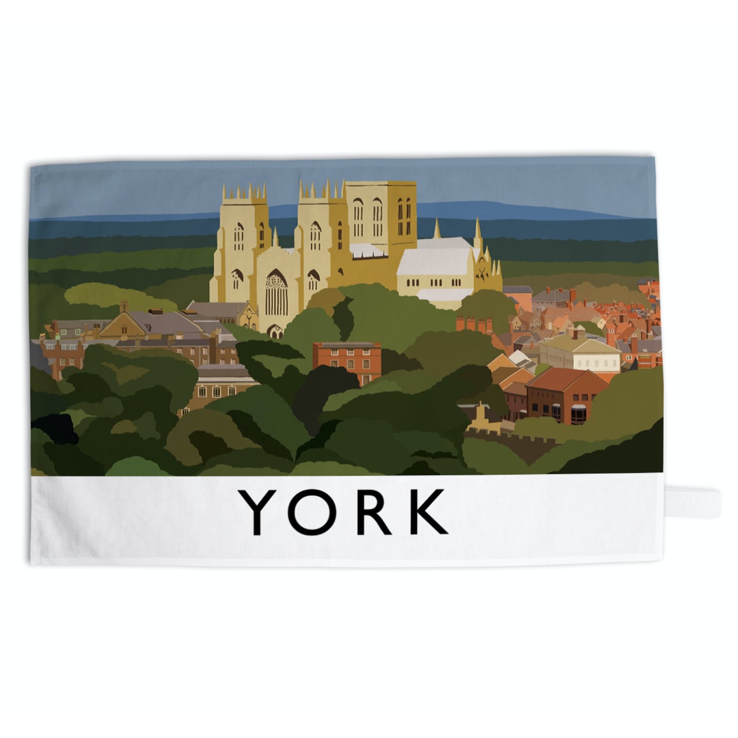 Load image into Gallery viewer, York Tea Towel - The Great Yorkshire Shop
