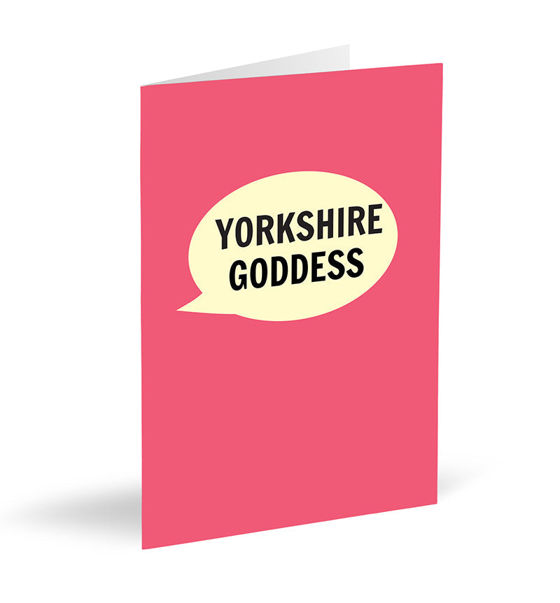 Yorkshire Goddess Card - The Great Yorkshire Shop
