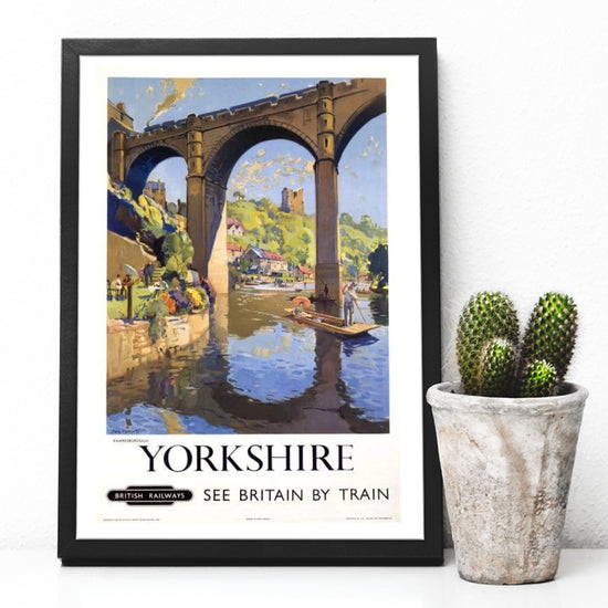 British Railways Yorkshire Knaresborough Print - The Great Yorkshire Shop