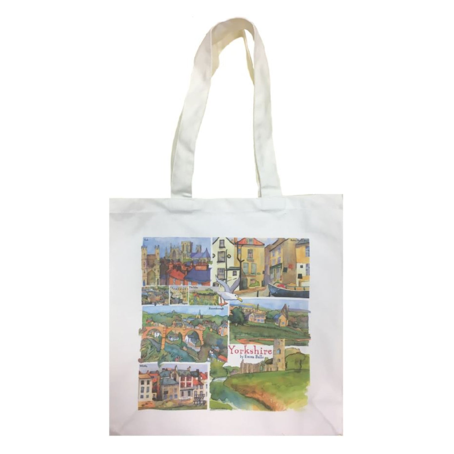 Yorkshire Illustrated Tote Bag - The Great Yorkshire Shop