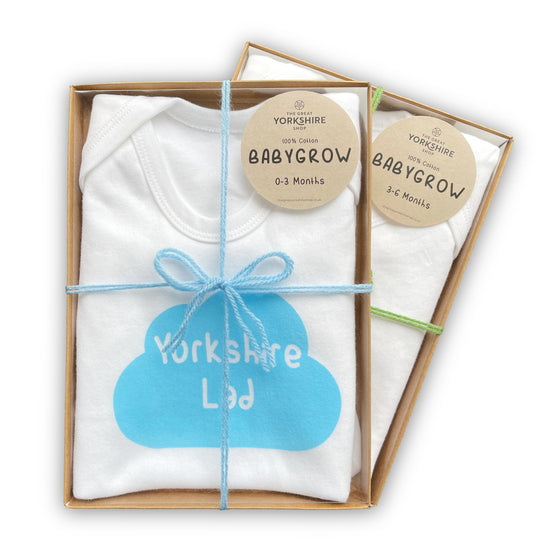 Yorkshire Lad 100% Cotton Babygrow - The Great Yorkshire Shop