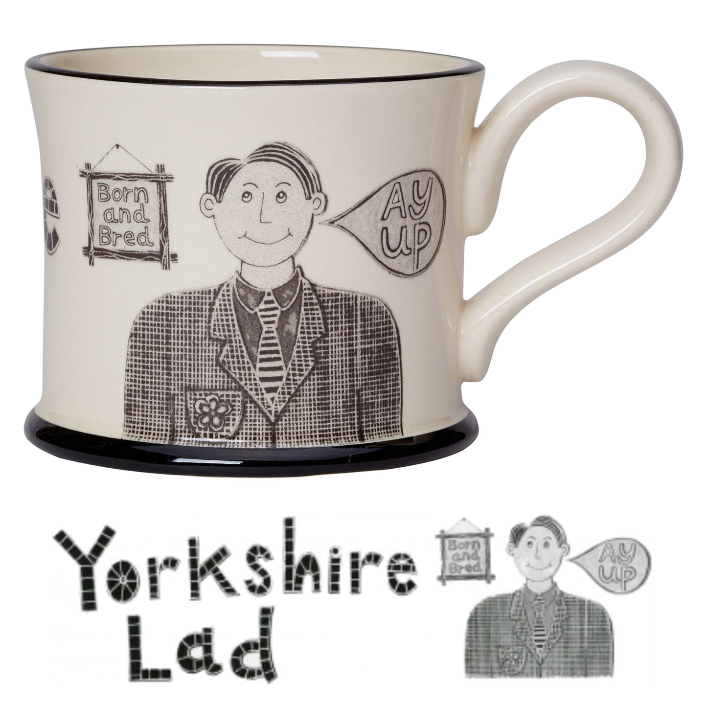 Yorkshire Lad Mug - The Great Yorkshire Shop