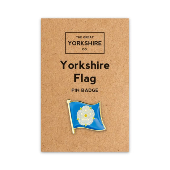 Load image into Gallery viewer, Yorkshire Flag Pin Badge - The Great Yorkshire Shop
