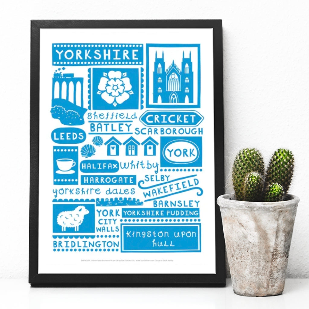 Yorkshire Places Print - The Great Yorkshire Shop