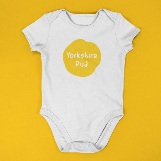 Yorkshire Pud 100% Cotton Babygrow - The Great Yorkshire Shop
