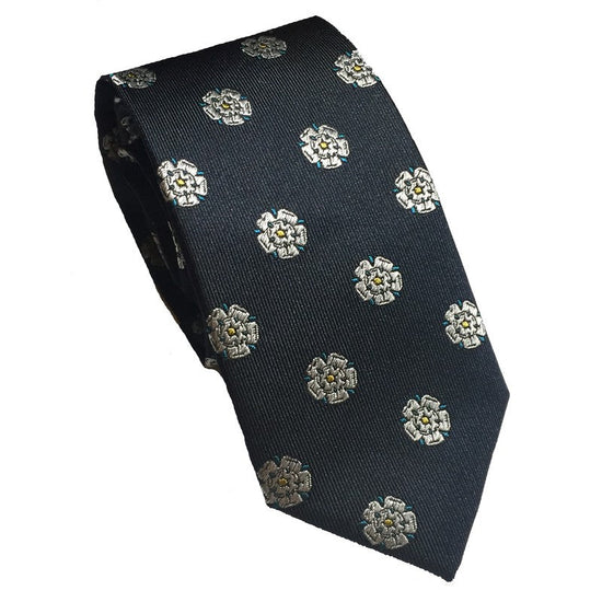 Yorkshire Rose Silk Tie - The Great Yorkshire Shop