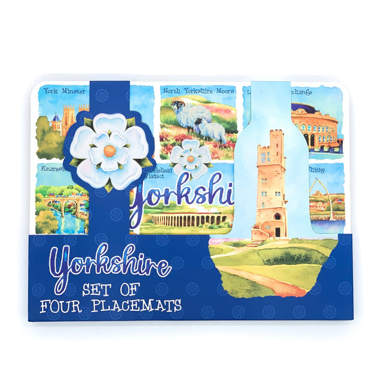 Yorkshire Scenes Set of 4 Placemats - The Great Yorkshire Shop