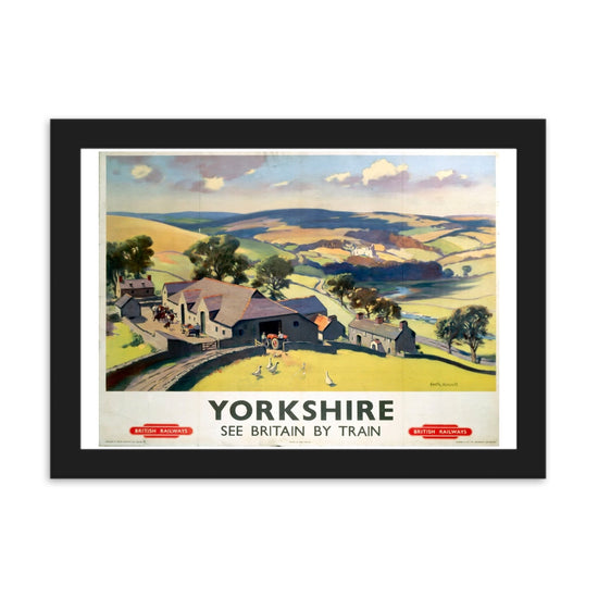 British Railways Yorkshire Print - The Great Yorkshire Shop
