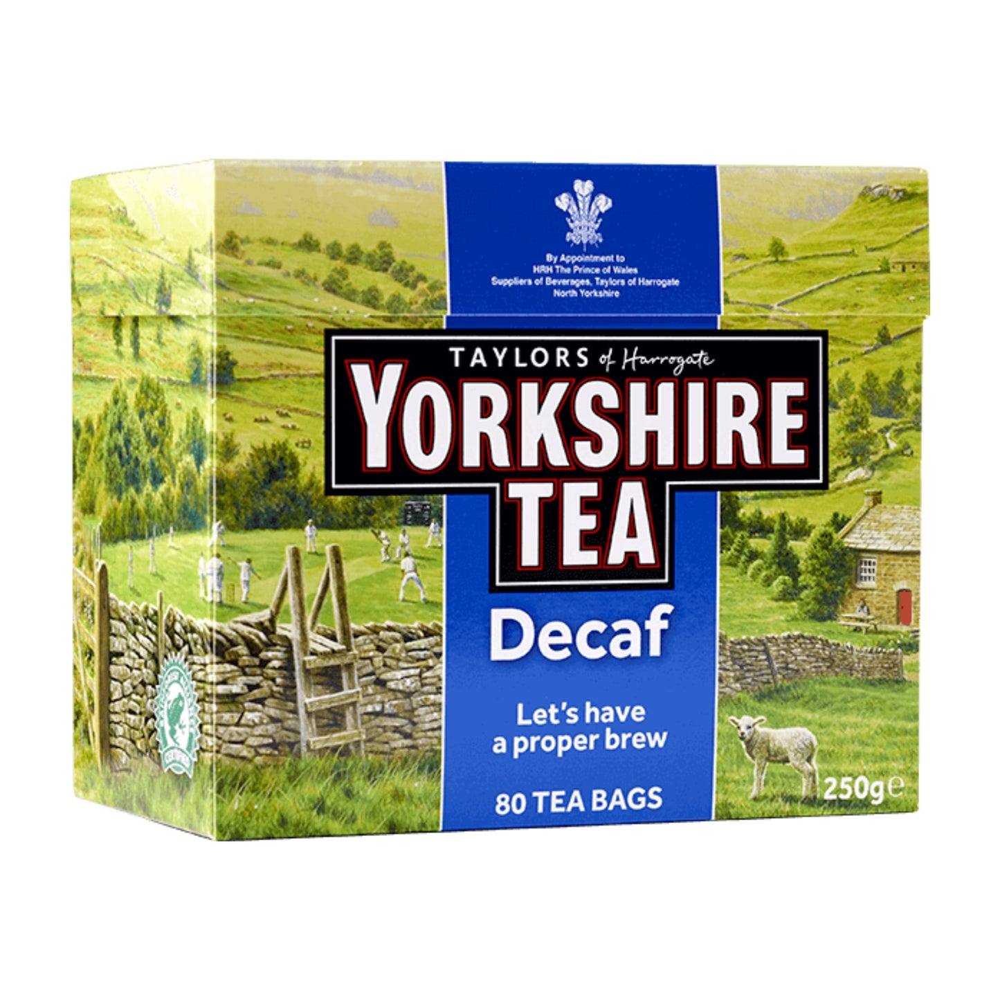Yorkshire 80 Teabags 250G - Tesco Groceries