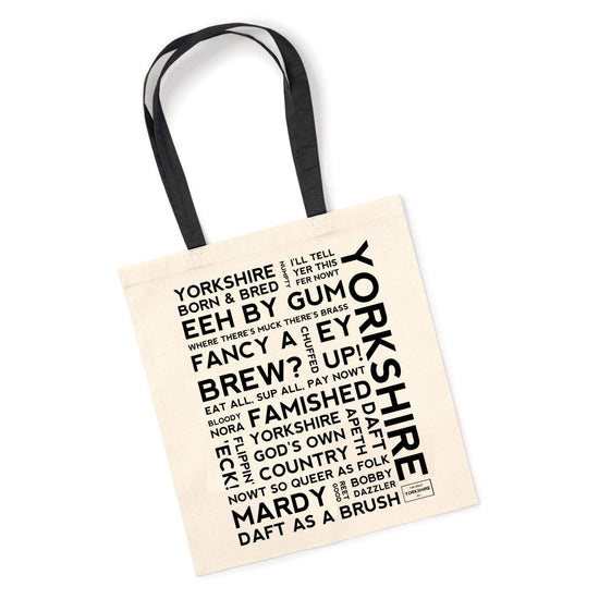 Yorkshire Dialect Tote Bag - The Great Yorkshire Shop