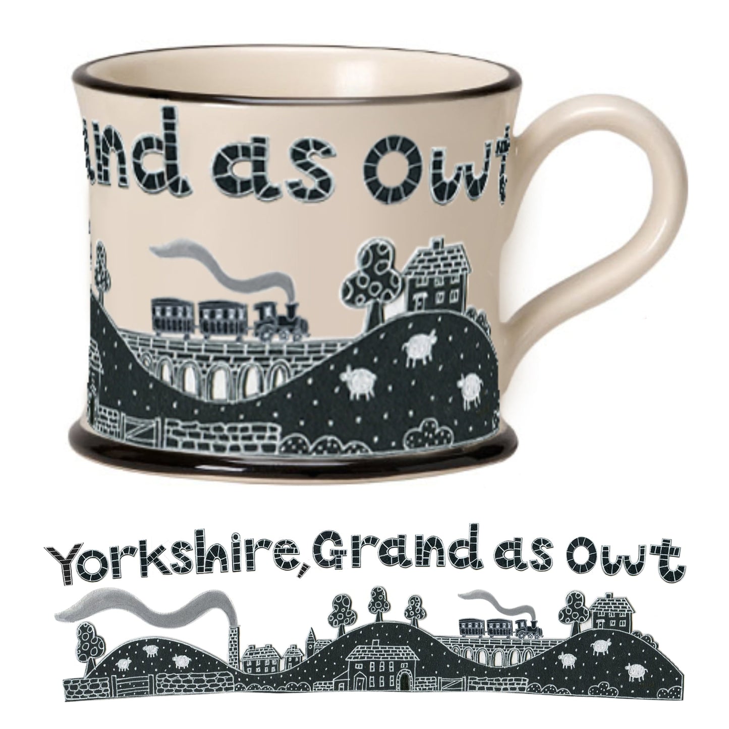 Yorkshire, Grand As Owt Mug - The Great Yorkshire Shop